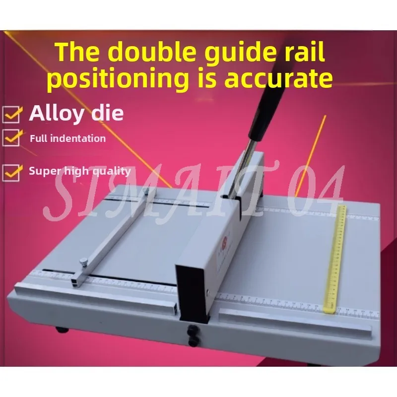 آلة المسافة البادئة H460 دليل A3 + التجعد، ألبوم الصور غطاء بطاقة المعايدة خط قابل للطي