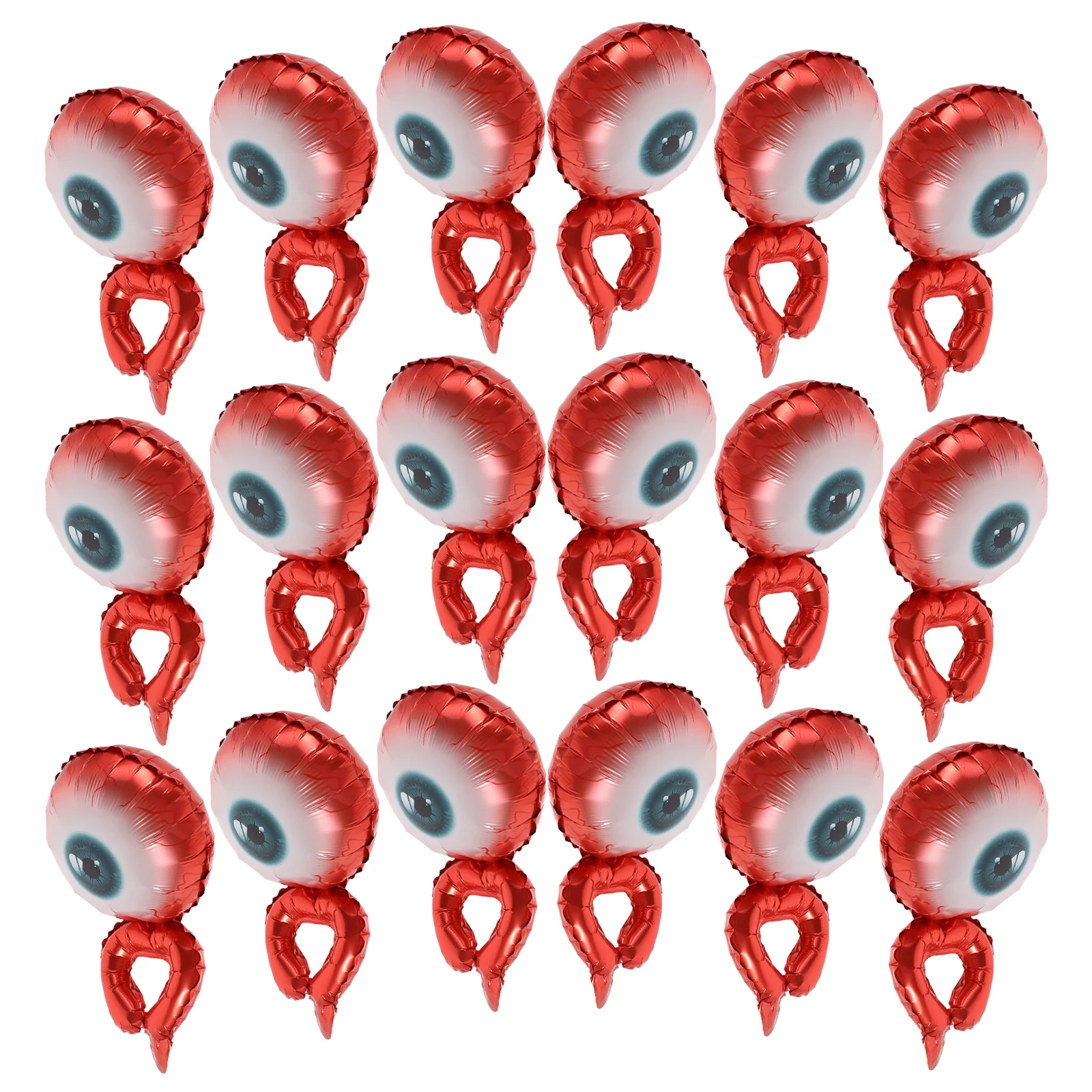 

20pcs Halloween Balloons Wristband Foil Party Props Festival Decorations Inflatable Aluminum Lightweight Easy Inflate Indoor