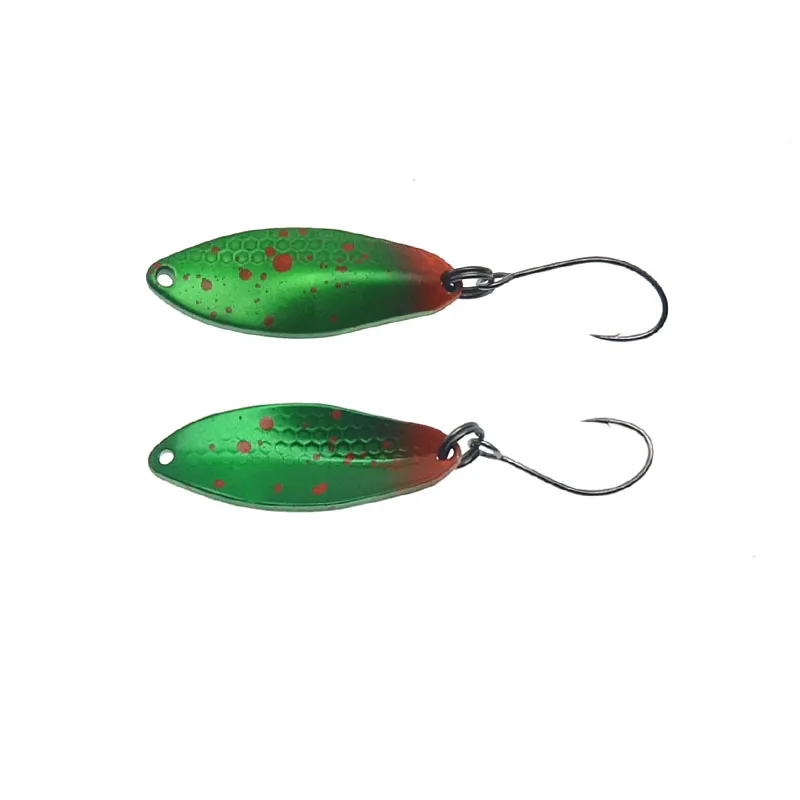 TROUT Spoon 2g 2.3g 3.5g Metal Bait Fishing Lure for Stream Area Trout Material Copper Freshwater Fishing Tackle Gear - view 6