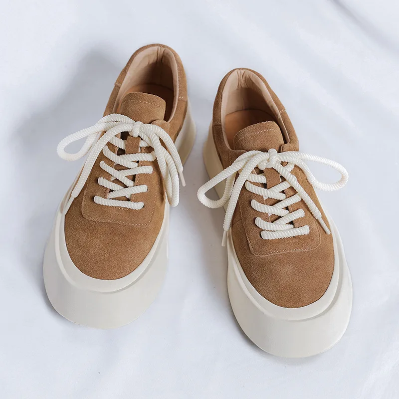 

Мужские повседневные туфли пустыни в британском стиле, туфли-оксфорды из коровьей замши на шнуровке, ковбойские кроссовки на плоской подошве, уличная мужская обувь