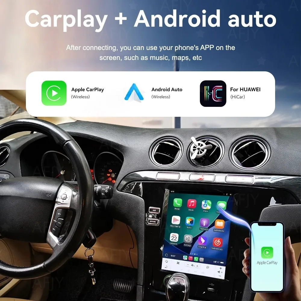 For Ford S-Max Galaxy 2007~2015 Automotive Multimedia Android Navigation Radio Car Stereo Wireless Carplay Mirror Link Head Unit