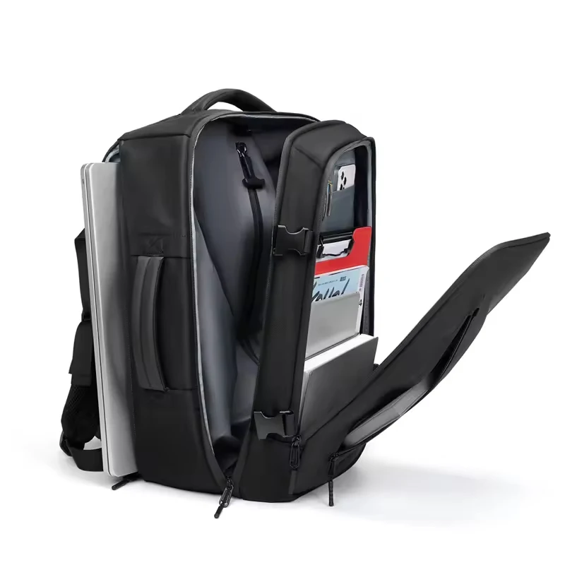 Large Capacity Vacuum storage Airbag Backpack for Men 15.6 Inch Laptop Business Backpack Multifunction Travel Backpacking