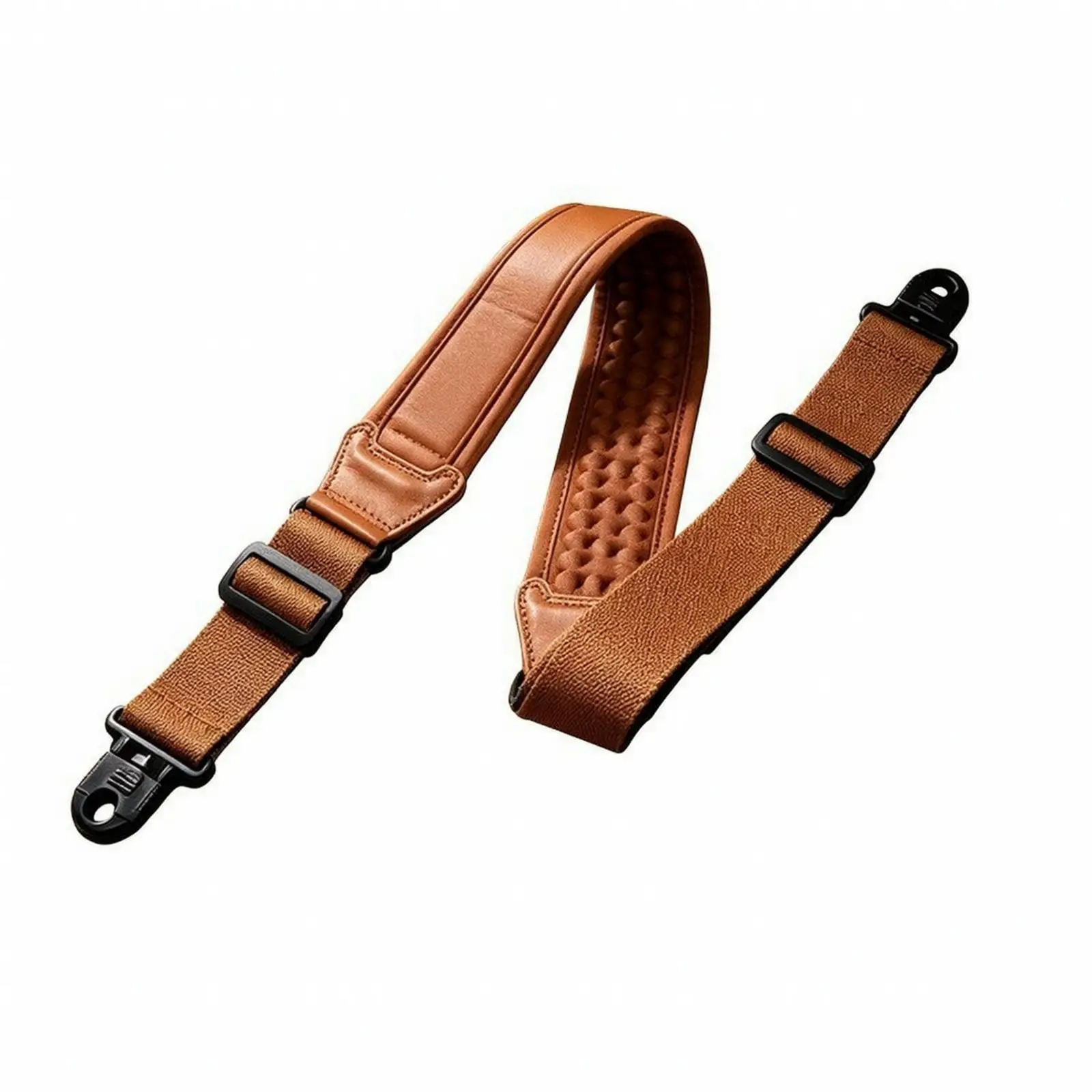 Guitar Shoulder Strap Shock-Absorbing Guitar Strap with Pneumatic Padding Padding Adjustable Breathable for Guitarists