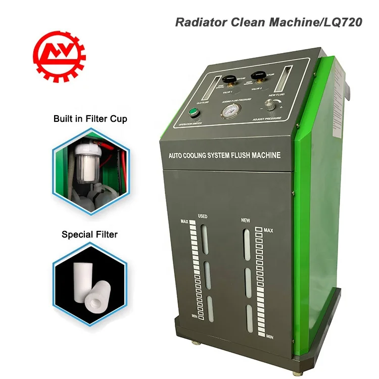 Automatic Cooling System Flush Antifreeze Fluid Replace Engine Car Water Coolant Radiator Cleaning Machine