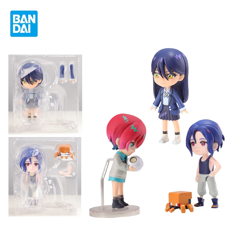 

В наличии оригинальная фигурка BANDAI Gundam GQuuuuuuuX Mini Nyaan Shuji Ito MACHU Amate Yuzuriha аниме фигурка игрушка модель из ПВХ подарок