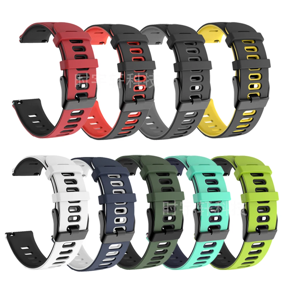 Silicone Strap For Honor Magic Watch 2 46mm 42mm Bracelet 20 22mm Sport Band For Honor Magic Watch/Huawei GT 2 Correa GS3 GS Pro