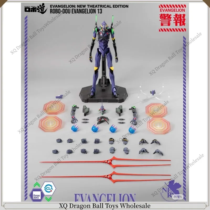 Spot Original Threezero Neon Genesis Evangelion Theatrical Edition ROBODOU Unit 13 3Z02320C0 Action Figure view 6