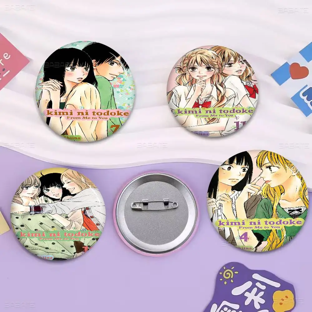 كيمي ني تودوك مني إلىك أنيمي زر دبوس بروش اليدوية للملابس الكرتون شارة ظهره الديكور مجوهرات اكسسوارات #3