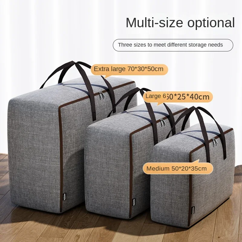 Waterproof Oxford Cloth Storage Bag Organizer Moisture Dust Proof Proof Organizer Big Capacity Quilt Clothes Blanket Storage Bag