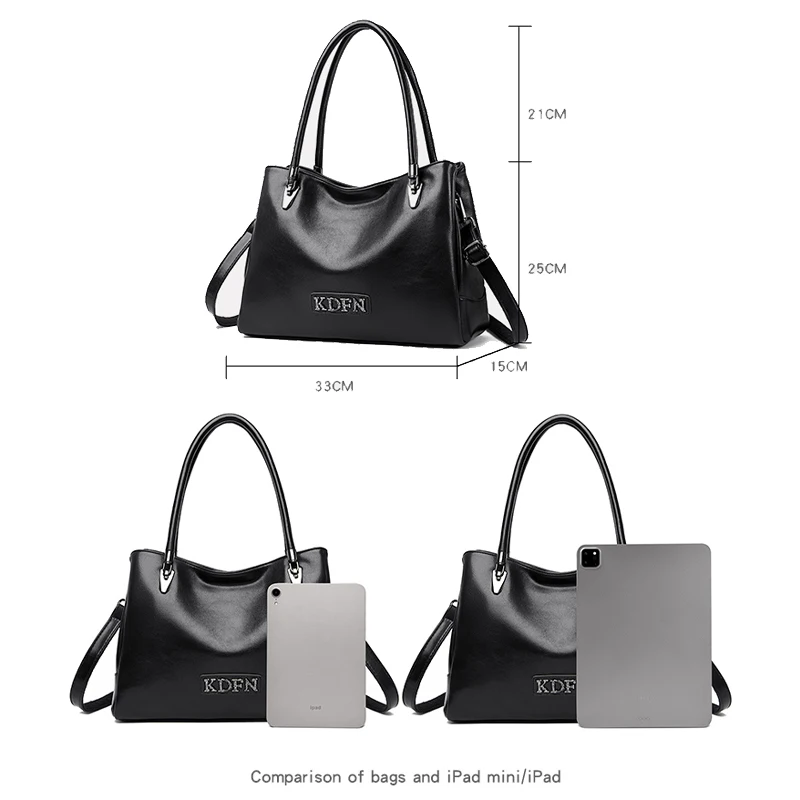 2024 modna damska torba designerska Crossbody o dużej pojemności damska jednokolorowa torba na ramię markowa miękka skórzana torba torebka damska