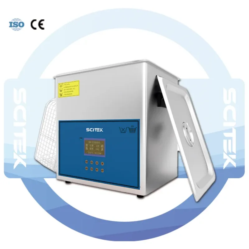 SCITEK 4.8L Digital Bath Ultrasound Jewelry Cleaner Machine Stainless Steel OEM Customizable For Sale
