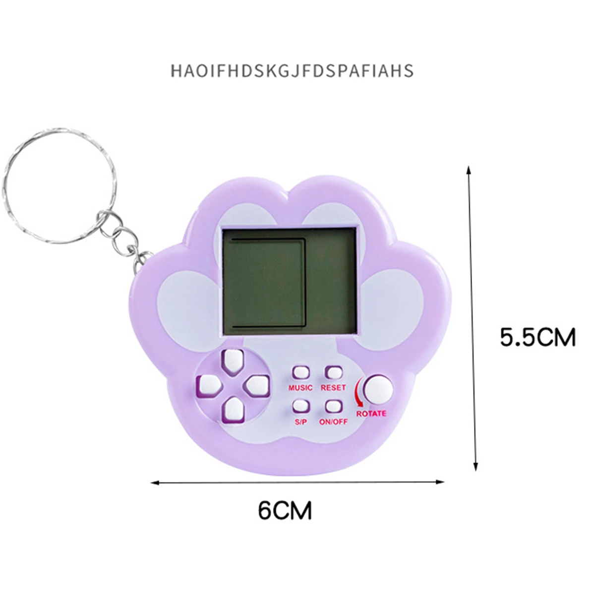 Novo bonito gato pata palma cubo máquina de jogo criativo máquina de jogo eletrônico 26 tipos de jogos alívio do estresse brinquedo presentes criativos