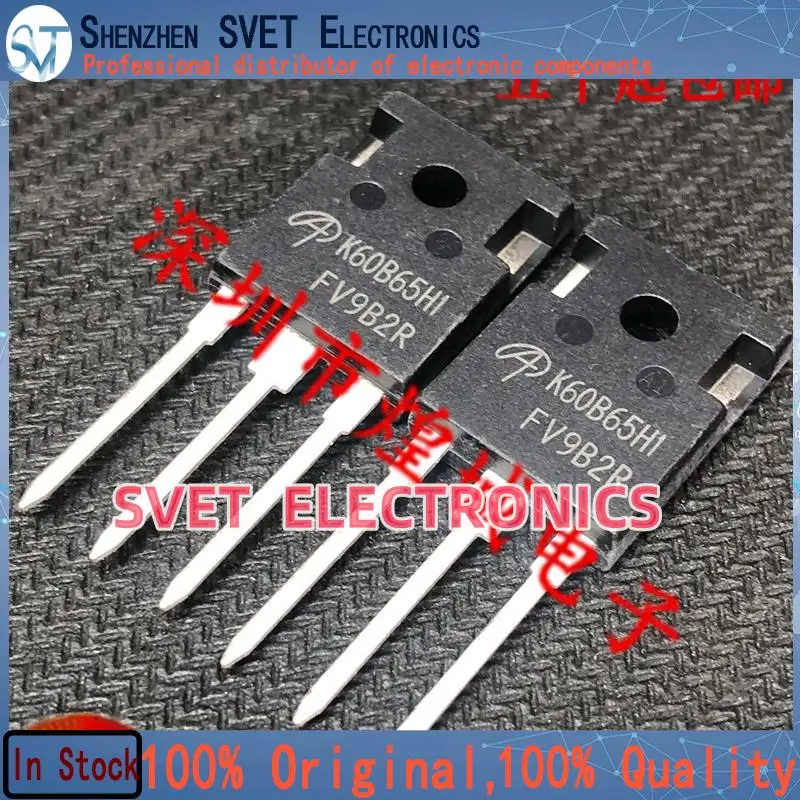 10 PIÈCES-50 PIÈCES K60H65H1 AOK60B65H1 TO-247 650V60A 5 Original En Stock