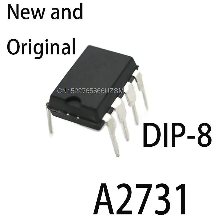 10PCS New and Original HCPL2731 DIP-8 HCPL-2731 DIP HP2731 DIP8 A2731