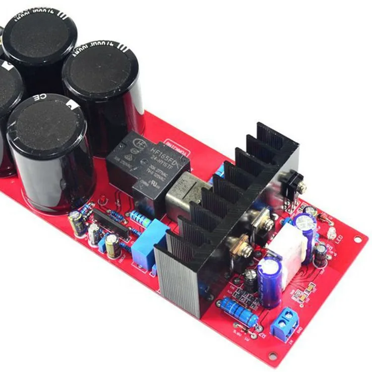 YJ00156-IRS2092 Class D power amplifier board (double rectifier with protection) digital power amplifier board