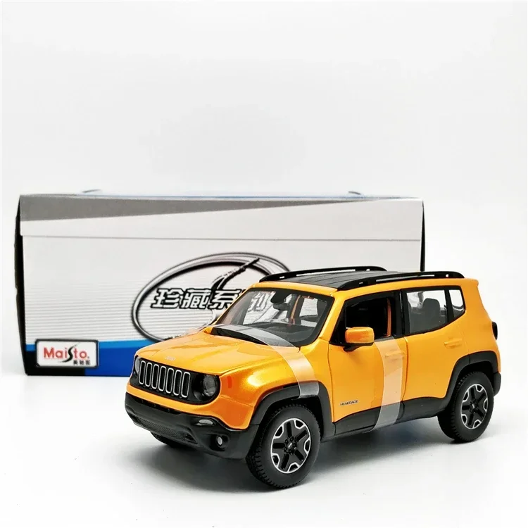 Maisto 1:24 Renegade oranje gegoten modelauto