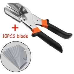 45-135 grad Multi Winkel Gehrung Abstellgleis Draht Kanal Cutter PVC PE Kunststoff Rohr Schlauch Scissor Cut Hausarbeit hause decor Sanitär Werkzeug