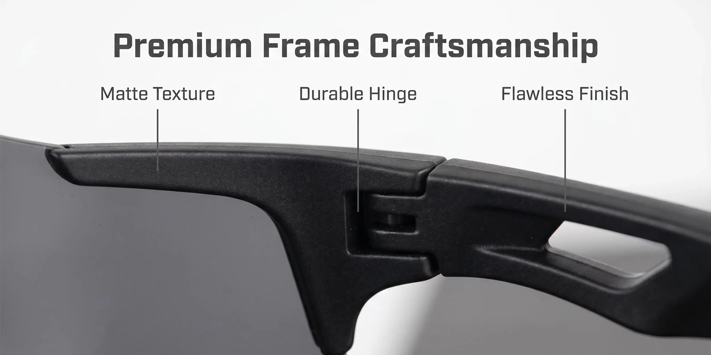 Oversized Wraparound Sports Sunglasses — product information 2