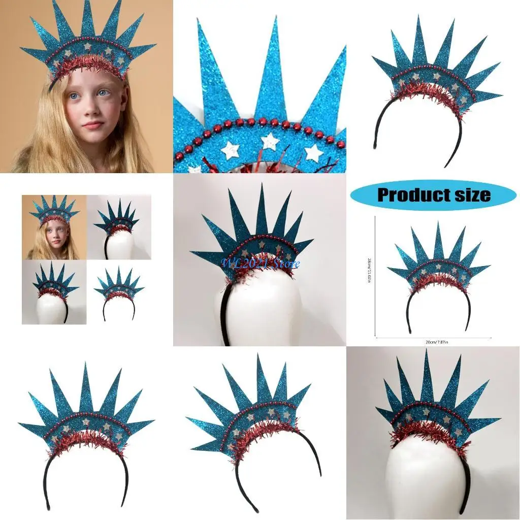 

G5GC Multifunctional Halloween Headwear Make up Headbands Novelty Masquerades