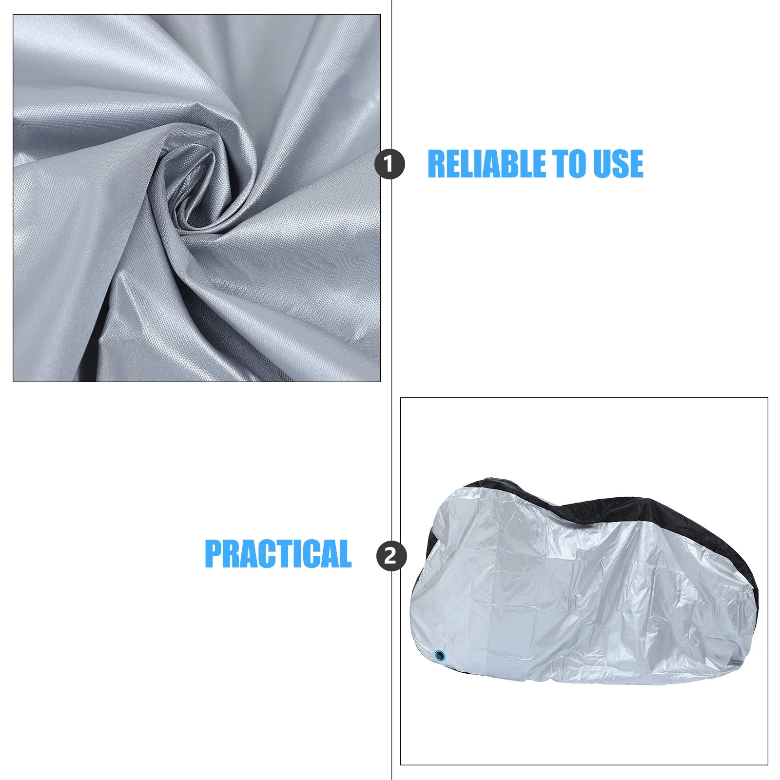 

Heavy Duty Waterproof Bike Cover Durable Outdoor Protection For Mountain Folding Road Cycle Covering Wheels Convenient Bike
