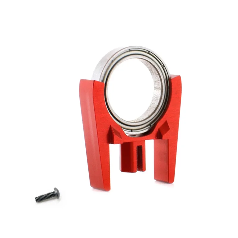 AS95-1 PCS Set di supporto ad alta velocità per albero di trasmissione centrale Parti di aggiornamento in metallo AR310878 ARAC4024 per 1/10 ARRMA 3S 4S BLX Mega 550, Rosso