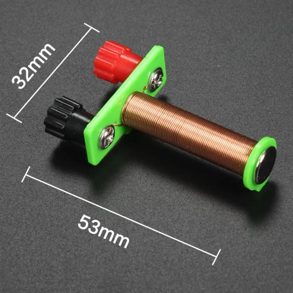 DIY Electromagnet Experiment Kit for Physics - usage example
