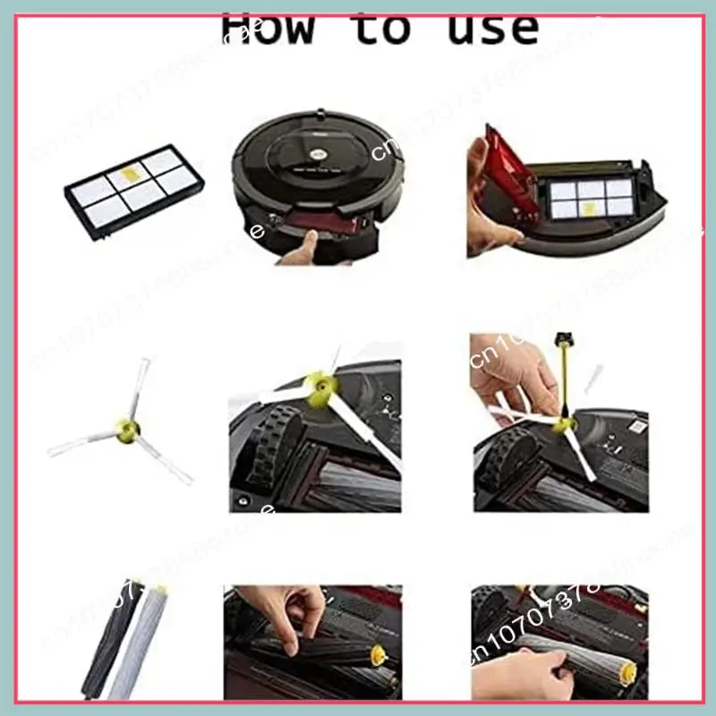 A26P فرشاة دوارة استبدال جزء ل اي روبوت رومبا 960 980 890 880 850 860 870 895 981 985,800 900 سلسلة مكنسة كهربائية #4