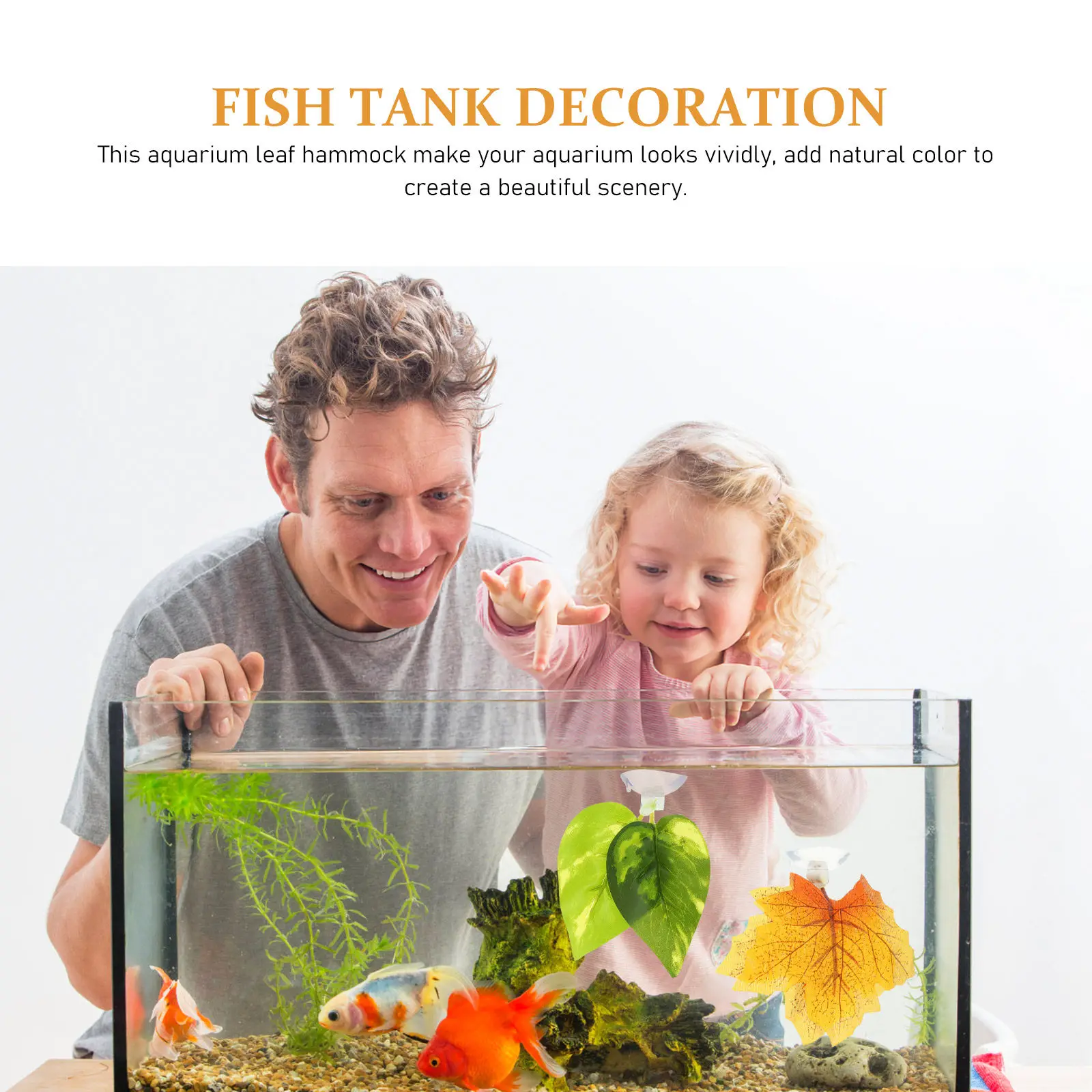 Aquarium Leaf Bed for Betta Fish Creative Suction Cup Leaf Hammock Decorative Fish Tank Landscaping Ornament Stress Relief Rest