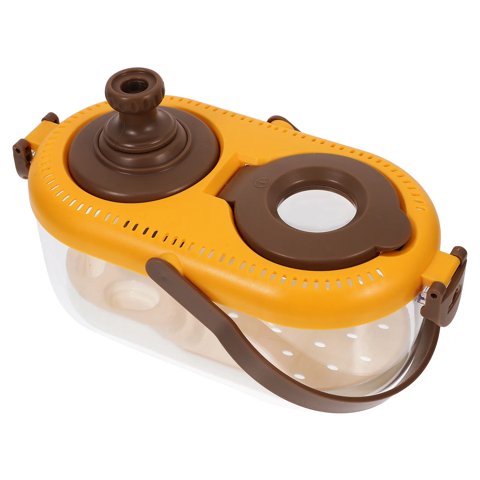 Boîte d'observation du ver à soie, 1 ensemble, Kit de loupe d'insectes, lumière LED, outil d'exploration scientifique pour enfants, Kit de boîte de loupe d'insectes