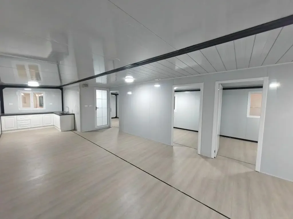 30ft/40ft طوي حاوية محمولة منزل توسيع الجاهزة منزل تكويم وحدة 3-4 غرفة نوم فندق منتجع المقصورة