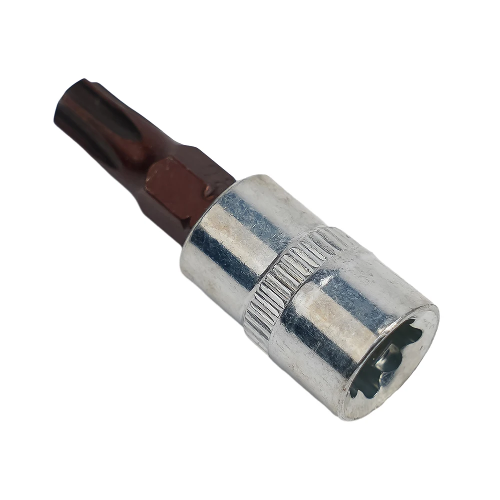 5 قطعة لقم مفك توركس 1/4 بوصة محرك المقبس رئيس ل T15 ل T20 ل T25 ل T30 T40 مفتاح بانة محول أداة اليد #6