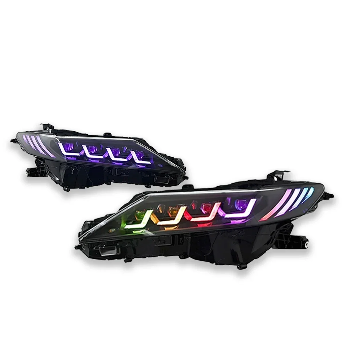 

Car Head Lamp For Toyota Camry RGB Headlights 2018-2024 Upgrade Modified To New Dynamic Turn Signal Car LED Headlight Assembly