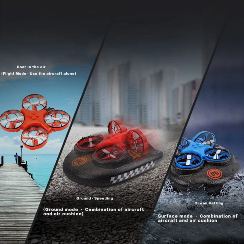 Charging Drift Model Land/Sea/Air Car Novelty Four-axis Model Car