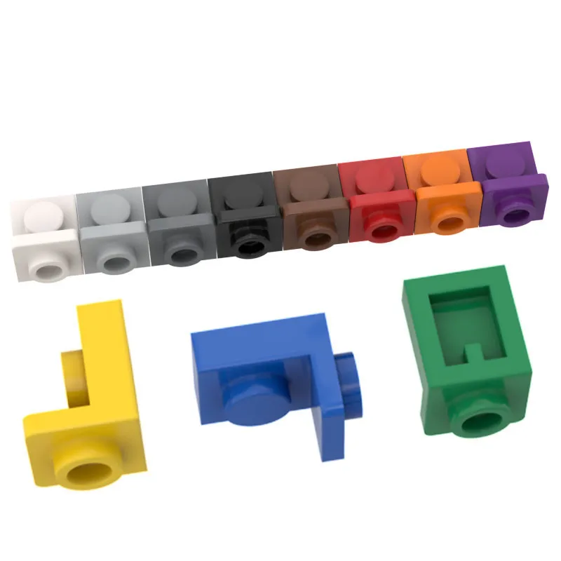 10pcs MOC Brick Parts 36840 Bracket 1 x 1 - 1 x 1 Inverted Compatible Building Block Particle DIY Assmble Kid Puzzle Toy Gift