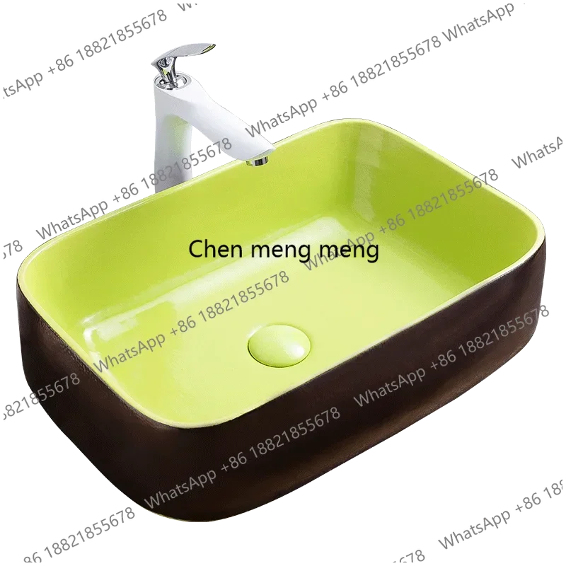Retro Art Mop Pool Outdoor Antique porcelain Ceramic Mop Pool Balcony Bathroom Outdoor Garden Mop Pool sinks