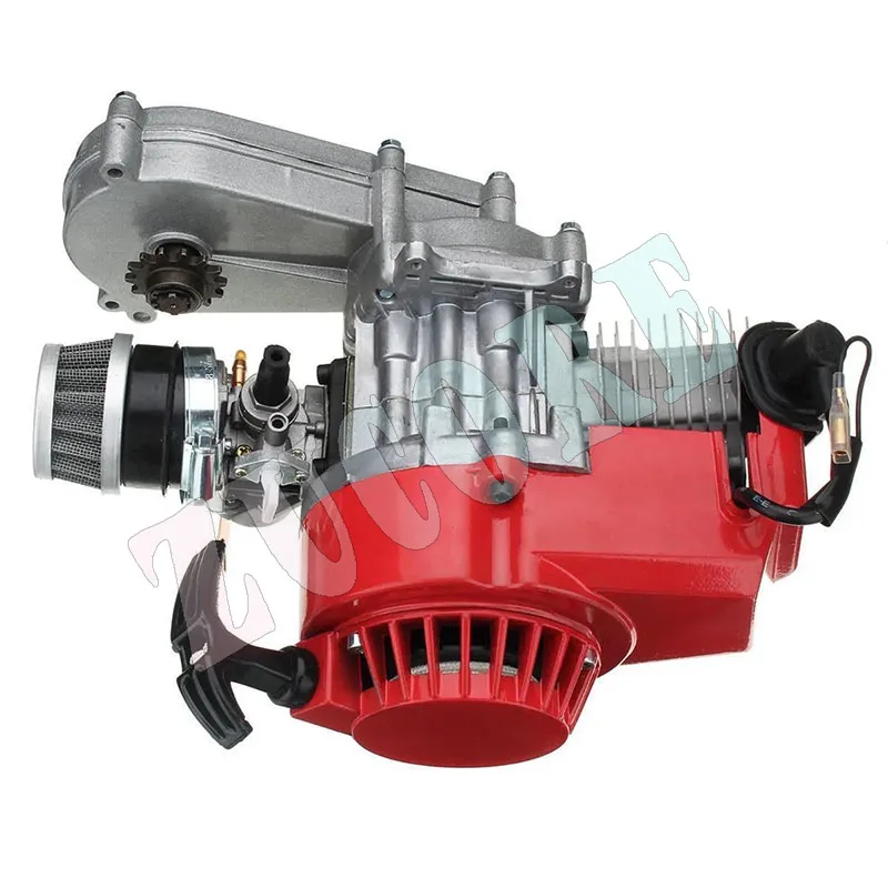 Mini Motorcycle Accessories 49CC Off-Road Motorcycle Engine Off-Foad Vehicle 2-stroke Engine With Gearbox
