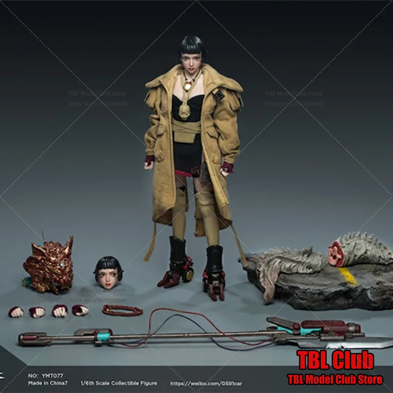

YMTOYS YMT077 1/6 Scale M-GHOST Spirit Hunter Team First Bullet Armor Sister Full Set 12in Action Figure Body Model Toys