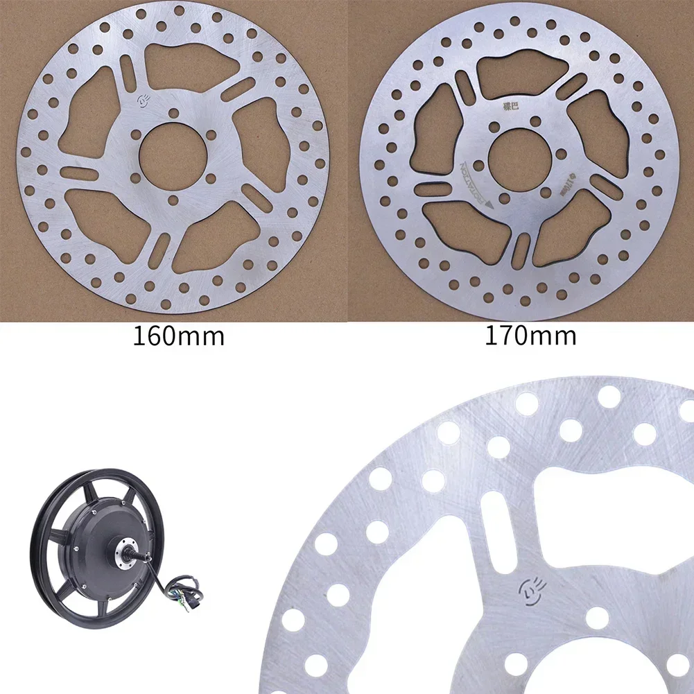 Disc Brake ForRotor 160mm/170mm 6 Hole Stainless Steel Brake-Rotors Mountain Road Bicycle Accessories 3MM Thickened Repair Tools