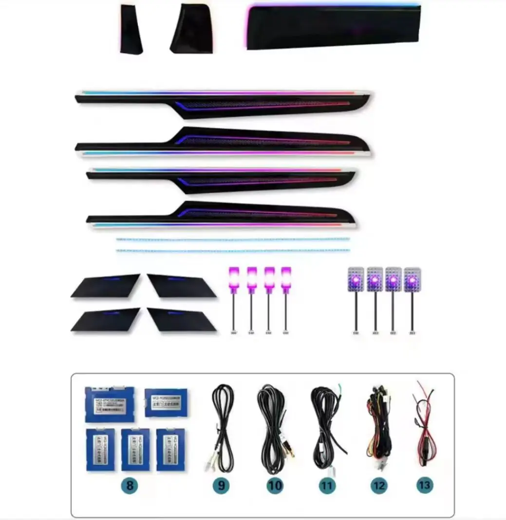 

Car Lighting System 64 Colors Interior Atmosphere Light Ambient Light For Porsche Macan 2014-2021