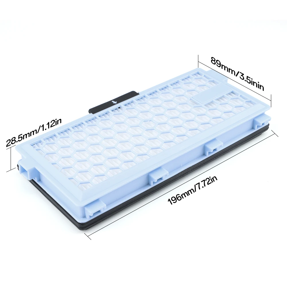 SF-HA50 HEPA Airclean 50 Filter Compatible Replacement Parts for Miele C3 C2 C1 S8000 S6000 S5,Etc Vacuum Cleaner Series