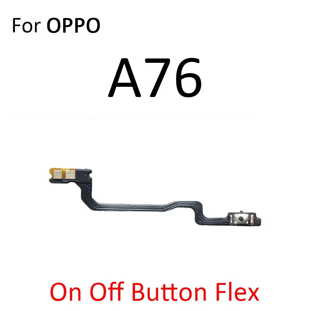 Power ON OFF Mute Switch Control Key Volume Button Flex Cable For OPPO A75 A76 A77 A77s A78 A79 4G 5G 2022 Replacement Parts