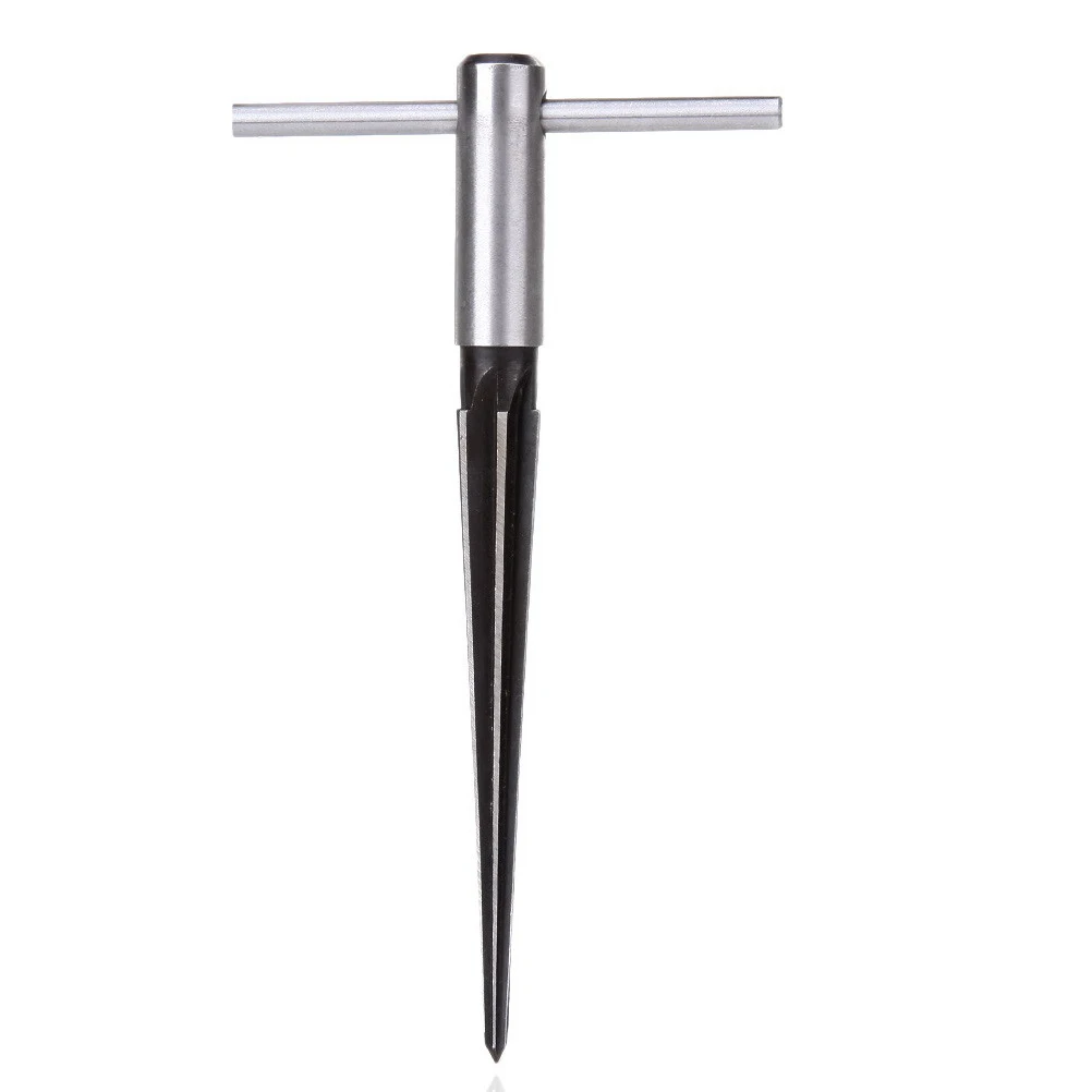 

Guitar Drilling Tool Bridge Hole Reamer T-Handle Heavy Duty Steel Durable for Classical Acoustic Instruments Supplies