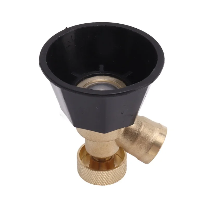 2 Set Adjustable Misting Nozzle Copper Plastic Big Fog Fine Mist Water Atomizing Spray Sprinkler