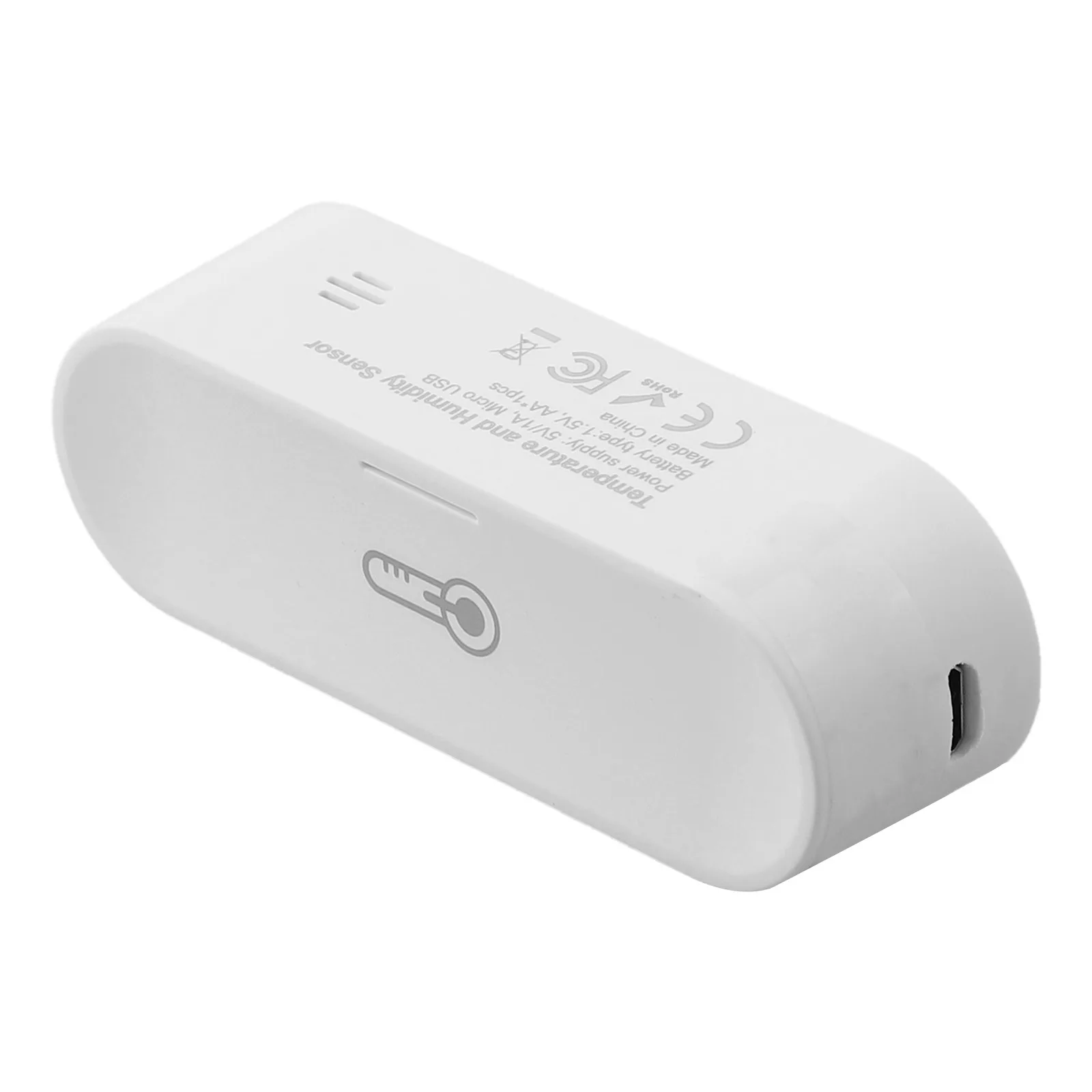 For HomeKit Compatible For ZigBee Temperature and Humidity Sensor with Voice Control Reliable Smart Home Solution