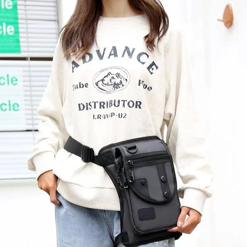 Outdoor Travel Waist Bag Man Women Trendy Sports Slim Waist Bag Cycling Tactic High Quality Multi Functional Unisex Shoulder Bag