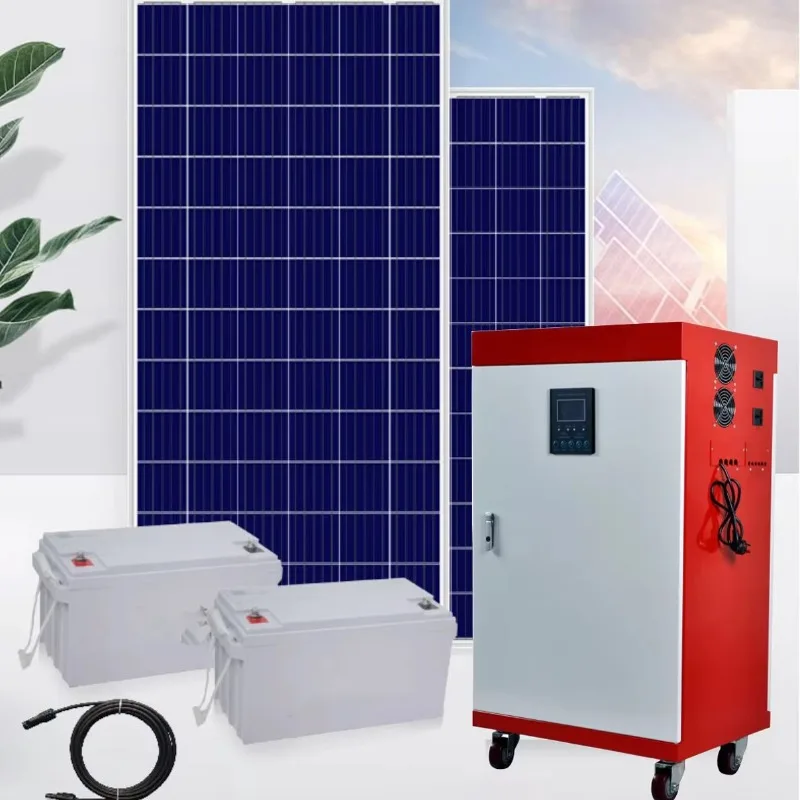 Customized All In One Inverter MPPT Home Power Solar Off Grid System Set Full Kit Hybrid 5Kw 48V With Battery