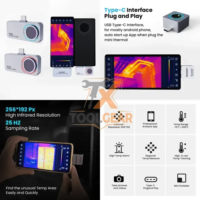 2026hotsale* Mileseey Seek Thermal Module Thermal for Smart Phoness