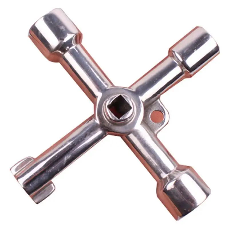 Internal Triangle Key Wrench  Multi-Size Cruciform Electric Control Cabinet Elevator Door Valve Square  Round Hole Key