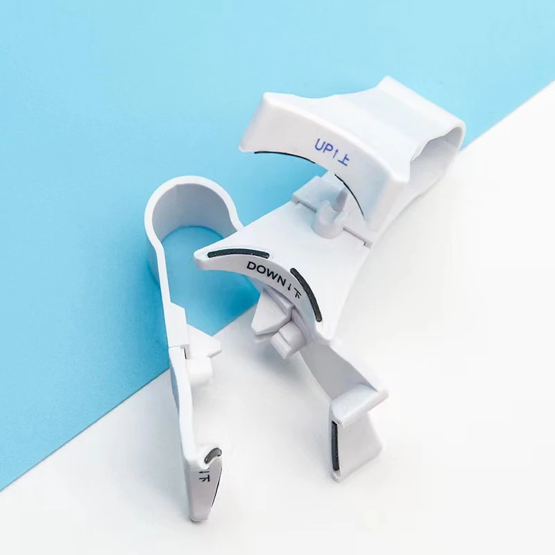 المشبك ماكياج الجمال أداة المهنية المغناطيسي الرموش تمديد قضيب مرحلتين الرموش الصناعية الملقط بكرة الشعر كليب