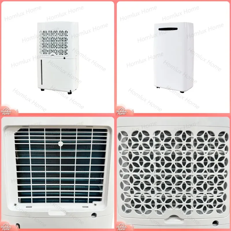 20L D Household Dehumidifier Small Energy Saving Silent Dehumidifier for Home Basement Bedroom Office Indoor Moisture Control